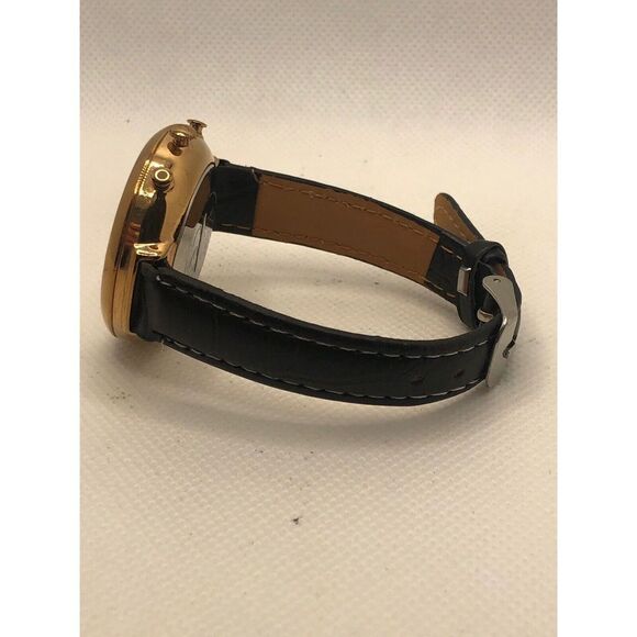 Fossil Q FTW5022 Women's Black Leather Analog Dial Hybrid Smart Watch HK230 - Picture 8 of 9